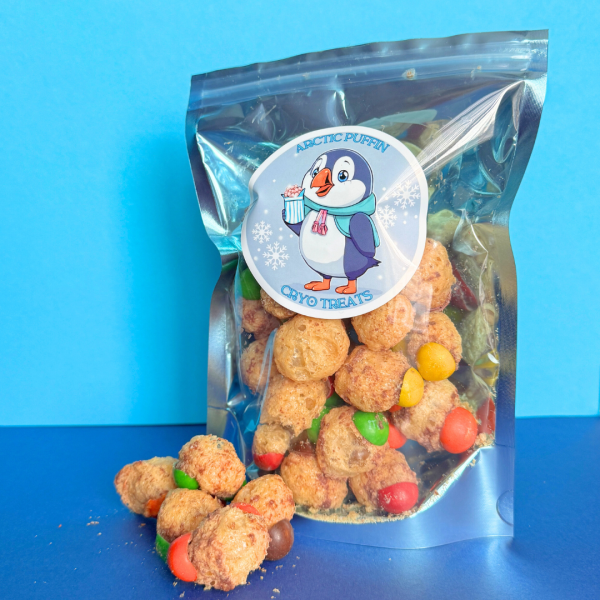 Freeze Dried Caramel Puffs